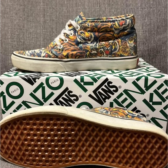 Vans x Kenzo tiger print sneakers - Picture 2 of 3